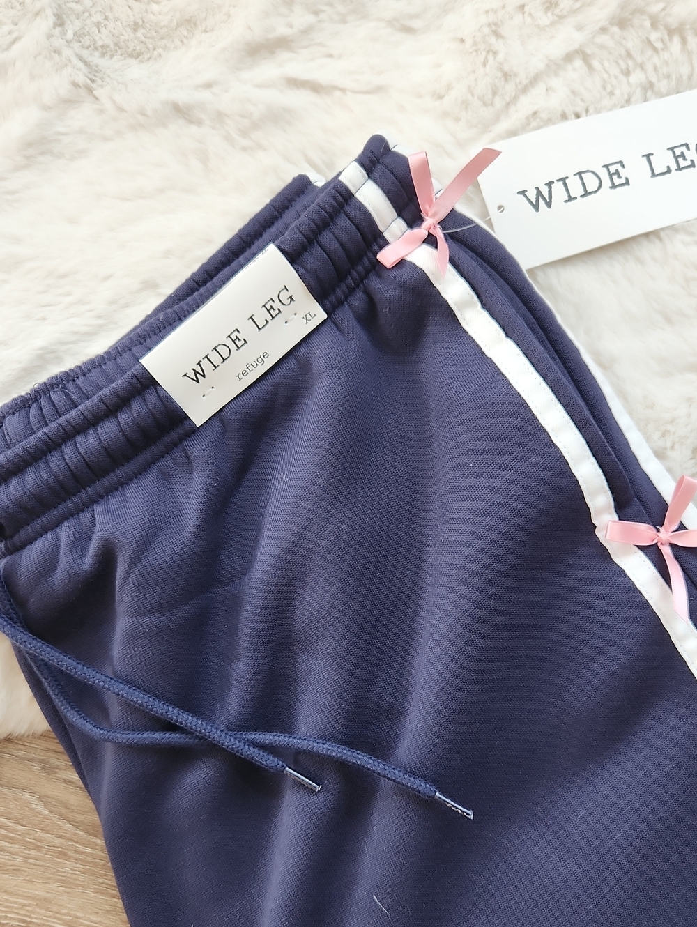 NWT Wide Leg Sweatpants XL - Picture 2 of 5